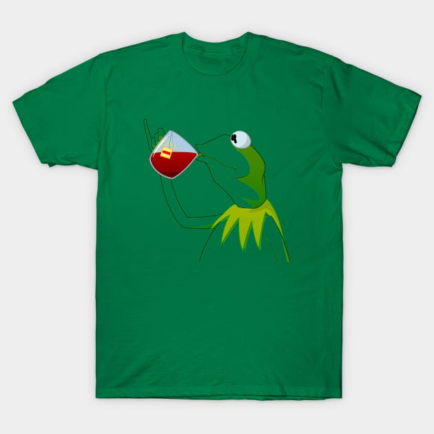 Kermit Frog Muppet T-Shirt by AllWellia